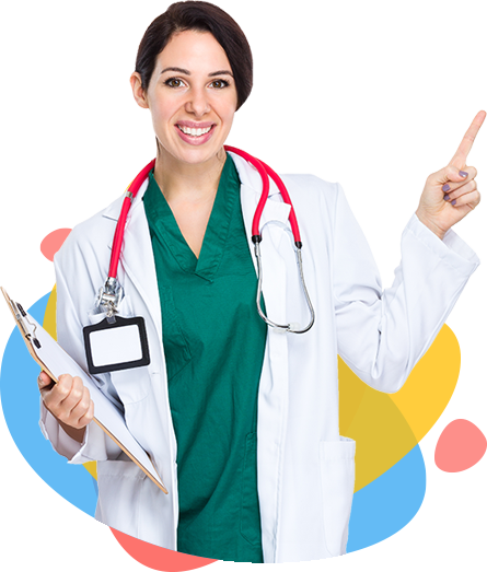 Injury Doctor Pointing to New York No Fault Injury Doctors